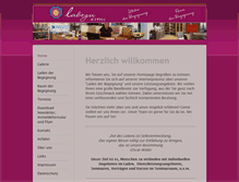 Tablet Screenshot of laden-der-begegnung.com